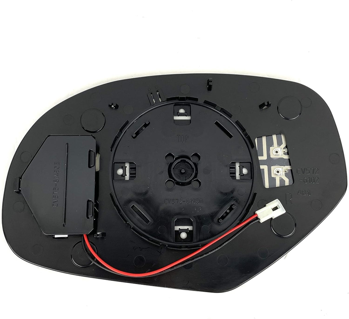 Driver Side Mirror Glass for 2009-2014 Tahoe Silverado Yukon Escalade Heated Signal Arrow with Backing Plate Left 25829662