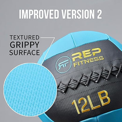 REP Fitness Soft Medicine Ball/Wall Ball for Strength and Conditioning Workouts, Core Exercises, Cross Training