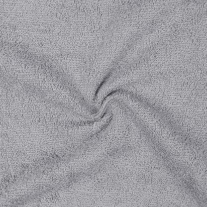 Basics face Towels for bathroom, 100 Cotton Extra Absorbent washcloth, Fast Drying salon towel - 24 Pack Gray (12 x 12 inches)