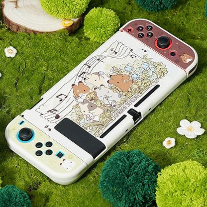 GeekShare Protective Case for Switch Slim Cover Case Anti Scratch Hard Protective Shell Compatible with Nintendo Switch - Team Timothy