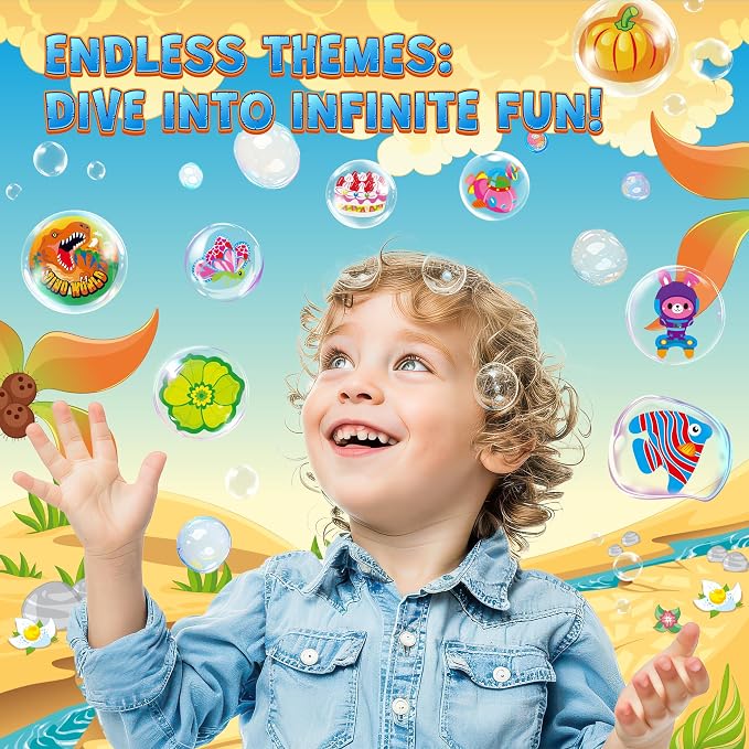 Sinceroduct 3200+ 3D Puffy Stickers for Toddlers Kids Teacher's Reward