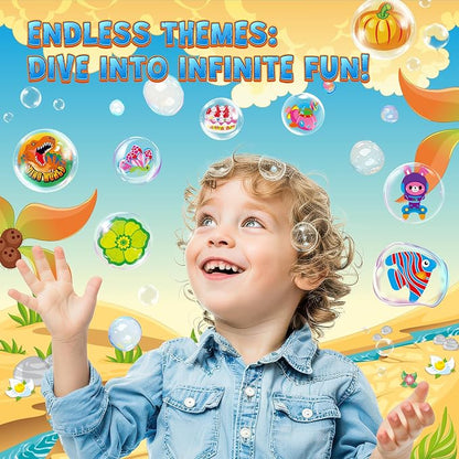 Sinceroduct 3200+ 3D Puffy Stickers for Toddlers Kids Teacher's Reward