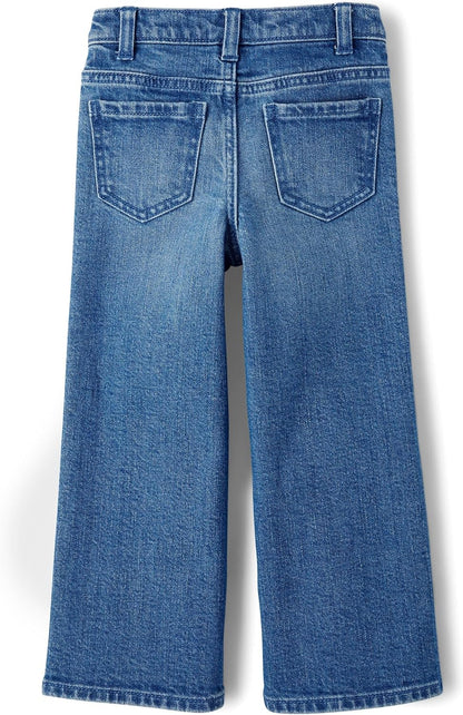 Gymboree Girls' and Toddler Wide Leg Jeans