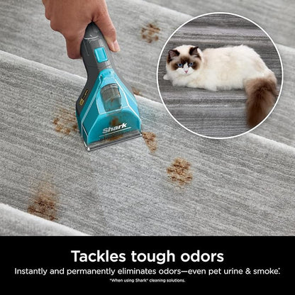 Shark CarpetXpert Deep Clean Pro Formula for Upright & Portable Carpet Cleaners, All Carpets, Upholstery & Area Rugs, Eliminates Tough Pet Messes and Odors, 48 Oz, EXCM48