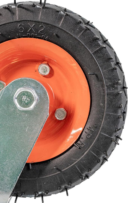 AlveyTech Front Caster Wheel Assembly for the Deluxe Hoverboard Go-Kart Attachment Kit