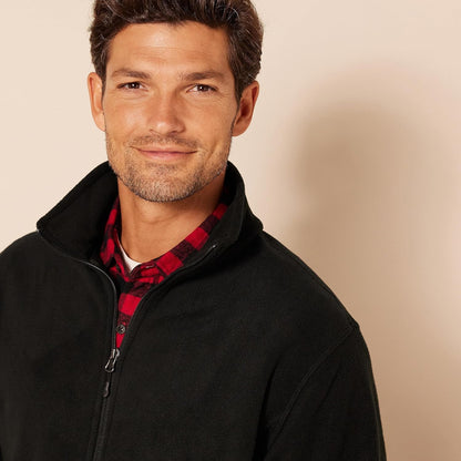 Essentials Men's Full-Zip Fleece Jacket