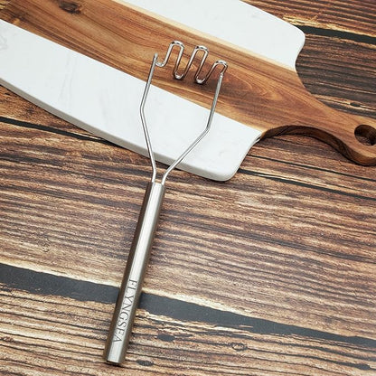 Small Potato Masher Small Masher,Professional 18-8 Stainless Steel Potato Masher. Vegetable Masher,Cooking And Kitchen Tools.