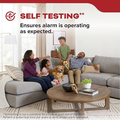 Kidde Smoke Detector, Hardwired with AA Battery Backup, 20SAR, 3 Pack