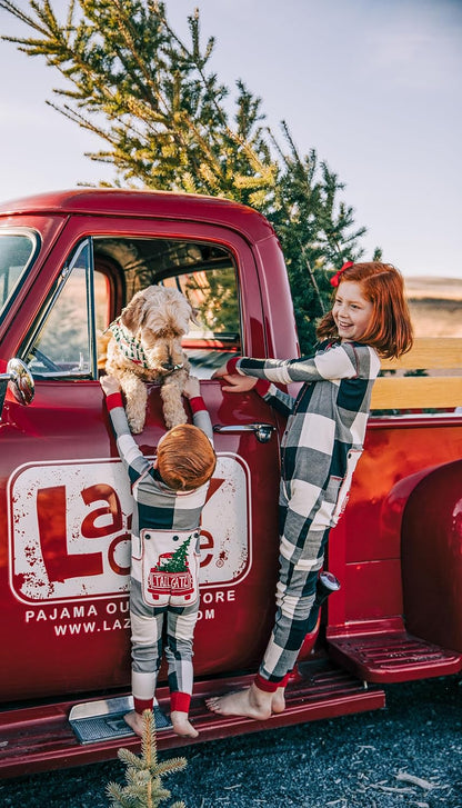 Lazy One Flapjacks, Matching Christmas Pajamas for The Dog, Baby & Kids, Teens, and Adults