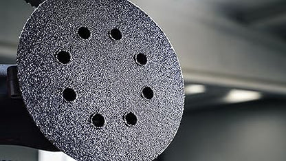 Bosch 2608605121 125Mm P400 5 PCE F355 Sanding Discs Stone Velcro 8 Hole