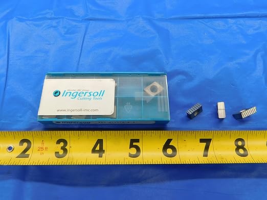 10PCS New Ingersoll CDE323R005 IN10K Carbide Inserts INDEXABLE Tooling - MB6852RDT
