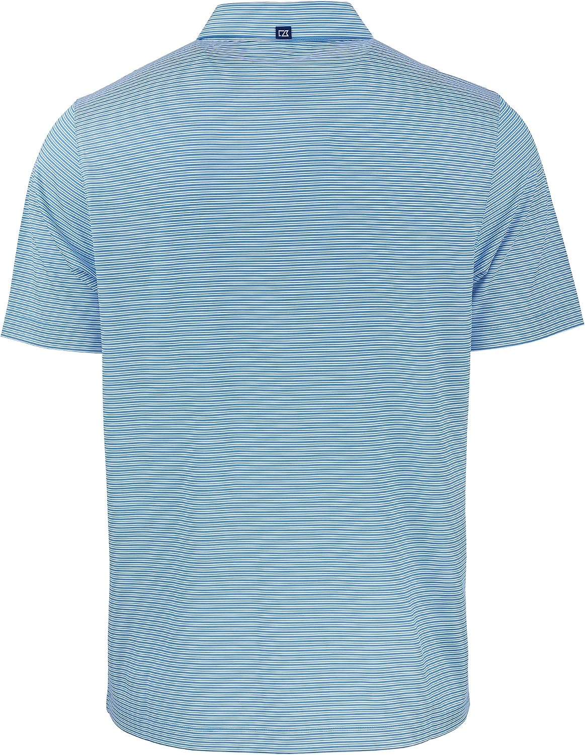 Cutter & Buck Mens Forge Eco Double Stripe Stretch Recycled Mens Big &Tall Polo