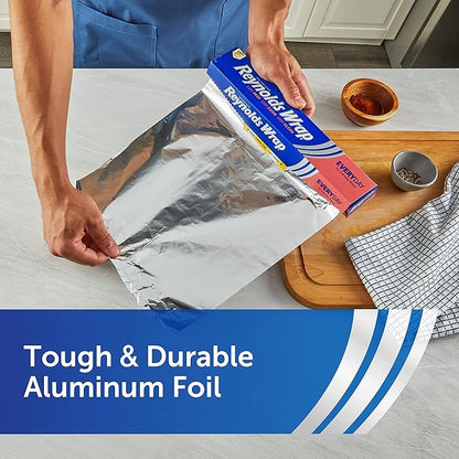 Reynolds Wrap Everyday Strength Aluminum Foil, 30 Square Feet