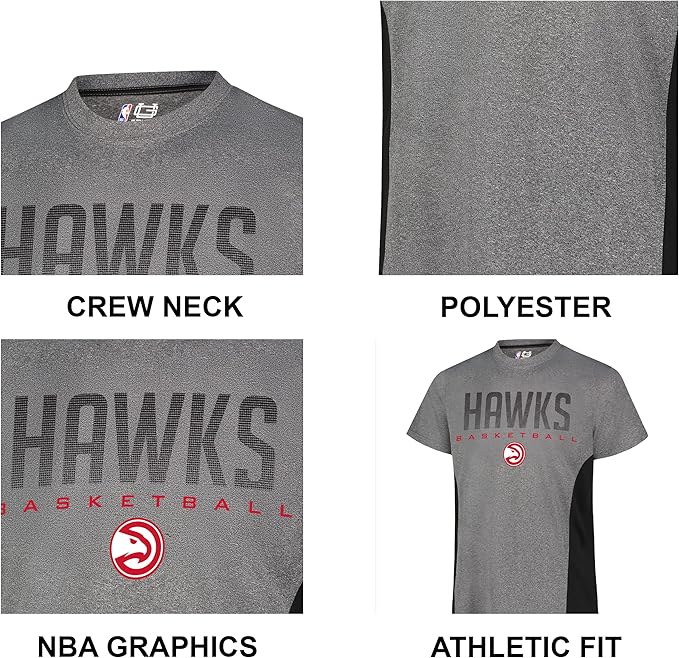 Ultra Game Men's NBA Official Super Soft Supreme T-Shirt