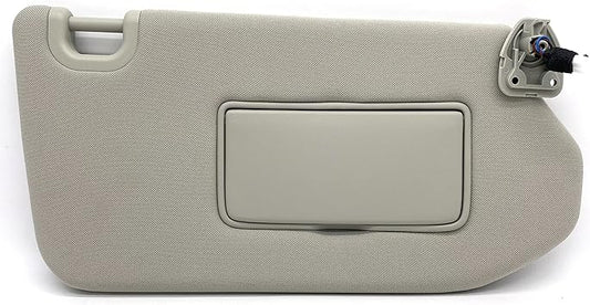 Ezzy Auto Gray Right Passenger Side Sun Visor Compatible with Nissan Pathfinder Infiniti QX60 JX35 with Sunroof 96401-9PB0A