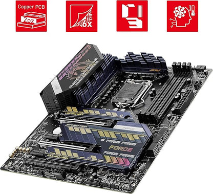 MPG MPG Z590 Gaming Force Gaming Motherboard (ATX, 11th/10th Gen Intel Core, LGA 1200 Socket, DDR4, PCIe 4, CFX, M.2 Slots, USB 3.2 Gen 2, DP/HDMI, Mystic Light RGB)