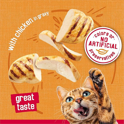 Purina Friskies Prime Filets With Chicken in Wet Cat Food Gravy - 2ct. 5.5 oz. Cans