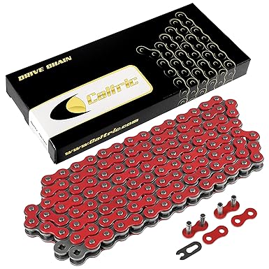 Caltric Red Drive Chain Compatible with Honda Trx400Ex Trx400X Sportrax 400 2X4 1999-2014