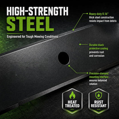 115-5059-03 mower blades Replace toro 115-5059-03 79016P 110-6837-03 112-9759-03 Blades, Compatible with toro timecutter 50 inch blades, toro ss5000 blade, toro mx5060, 75755, 50 inch zero turn blade