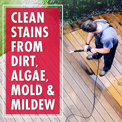 30 SECONDS Outdoor Mold  Mildew Stain Remover  Concentrate  Gallon  Vinyl Siding Fences Patios  More
