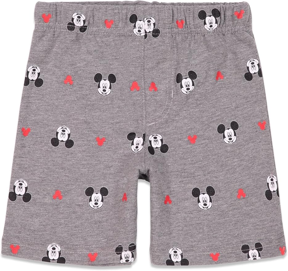 Disney Mickey Mouse July 4th T-Shirt and Shorts Outfit Set Infant to Big Kid Sizes (12 Months - 10-12)