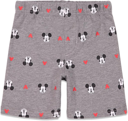 Disney Mickey Mouse July 4th T-Shirt and Shorts Outfit Set Infant to Big Kid Sizes (12 Months - 10-12)