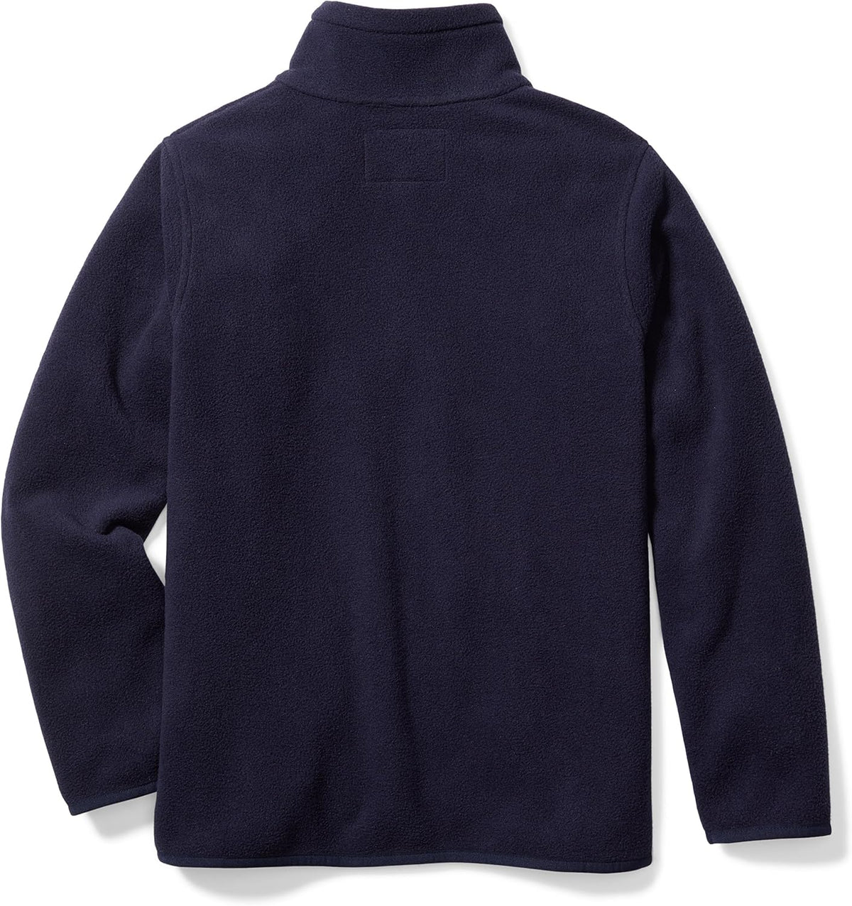 Essentials Boys and Toddlers' Polar Fleece Full-Zip Mock Jacket, Insulated, Long Sleeve.