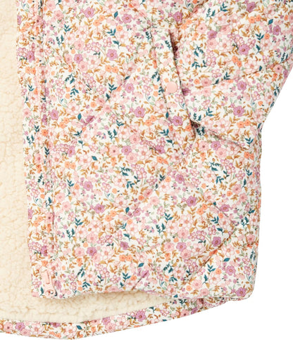 Size XXL Essentials Girls and Toddlers' Long Quilted Cocoon Puffer Coat
