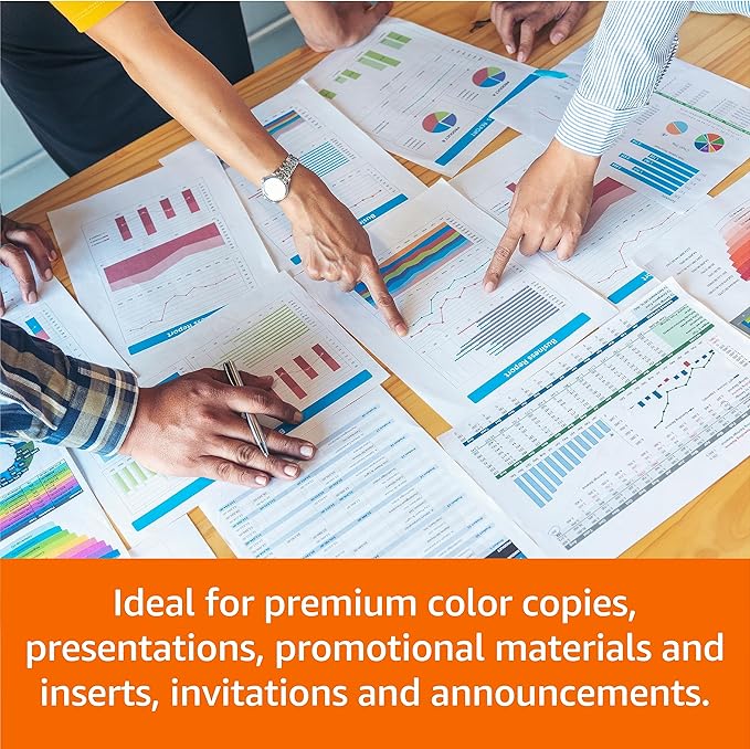Basics Multipurpose Copy Printer Paper, 8.5-x-11-inch, 24lb, 1500 Sheets (3 Packs of 500), 97 Bright, White