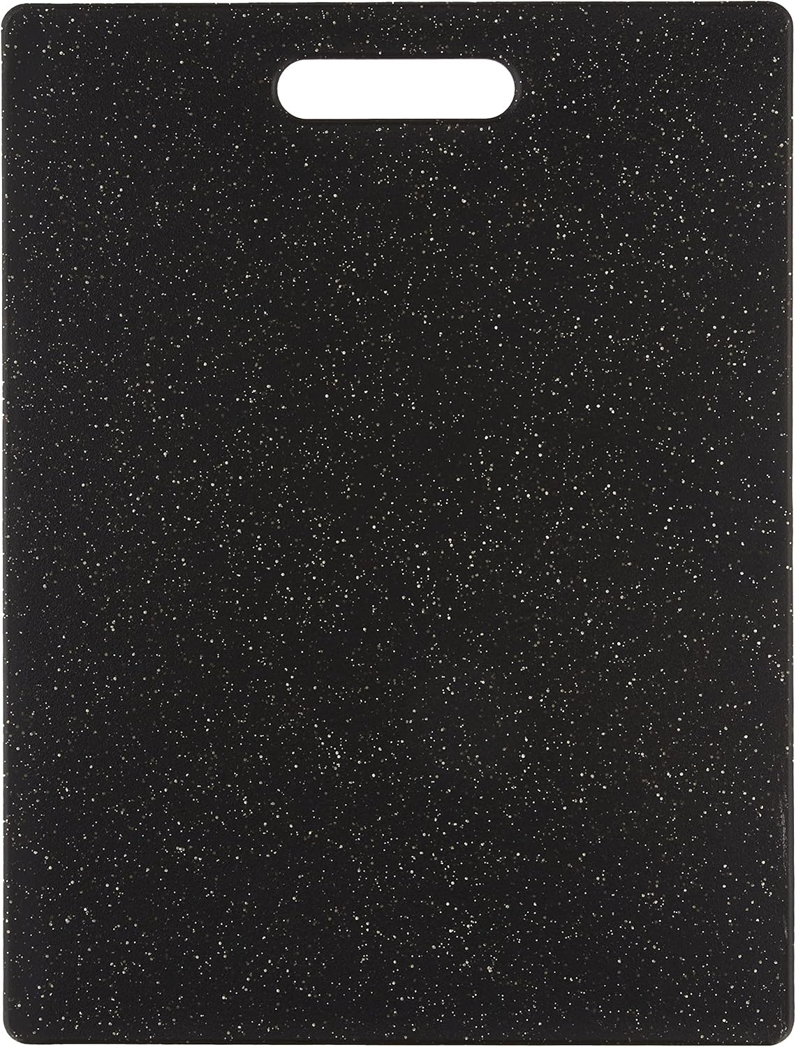 Dexas Grippboard Poly Cutting Board in Midnight Granite, 11 x 14.5 Inch Non-Slip Kitchen Cutting Board with Rubber Feet, Dishwasher Safe BPA-Free Chopping Board Made in USA