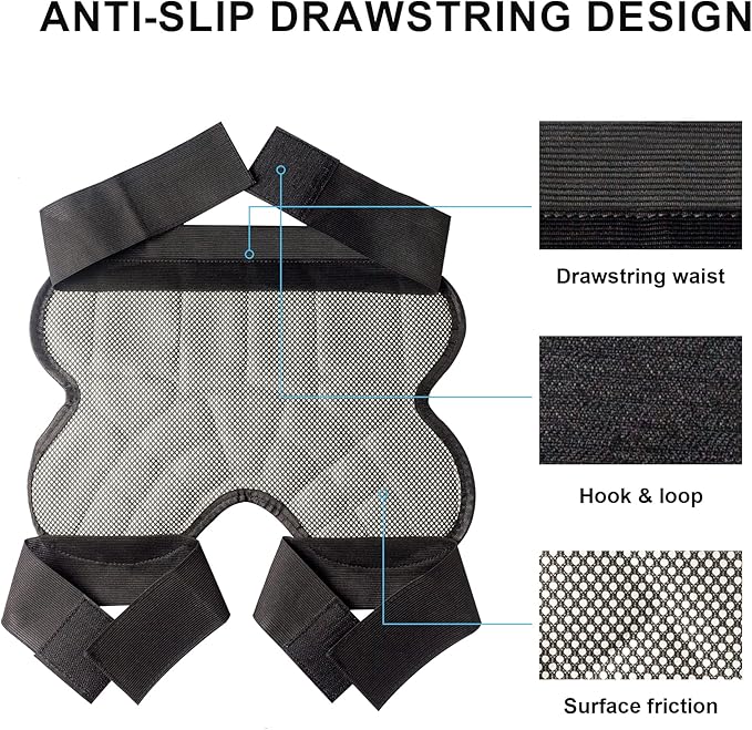 Butt Pads for Skating, 25 mm Thick Bum Protector for Kids (3-7 Years Old) Lightweight, Anti Slip Snowboard Padded Pants, Hip Pads for Ice Skating Ski Skiing Skateboarding Cycling