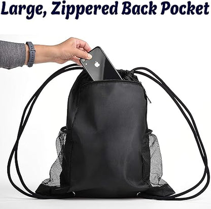 Athletico Drawstring Soccer Bag - Soccer Backpack For Boys or Girls Can Also Carry Basketball or Volleyball
