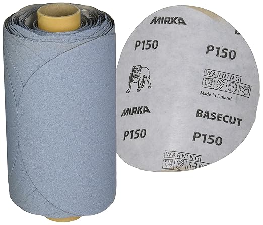 Mirka 22-314-150 Base Cut PSA Linkrol Disc, 5"
