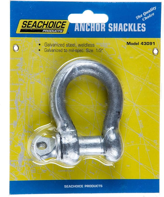 Seachoice Galvanized Anchor Shackle