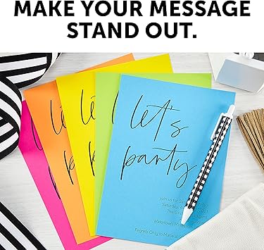 Astrobrights Mega Collection, Colored Cardstock, Bright Blue, 320 Sheets, 65 lb176 gsm, 8.5" x 11" - MORE SHEETS! (91628)