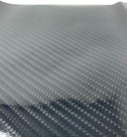 RockRose 7D Super Glossy Black Carbon Fiber Vinyl Wrap - Anti-Wrinkle, Air Release Automotive Wrap - DIY Decals Self Adhesive Car Sticker for InteriorExterior - Size 2FT x 5FT