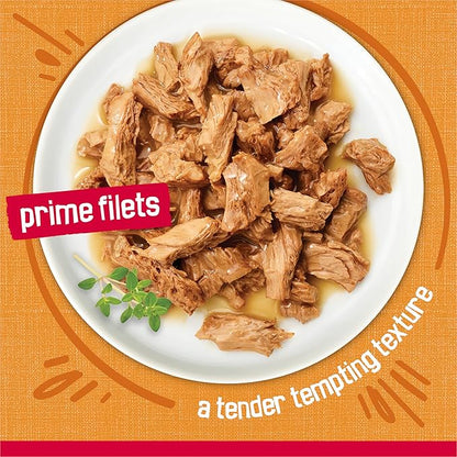 Purina Friskies Prime Filets With Chicken in Wet Cat Food Gravy - 2ct. 5.5 oz. Cans