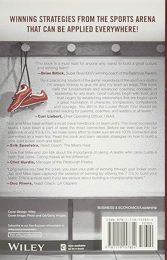You Win in the Locker Room First: The 7 C's to Build a Winning Team in Business, Sports, and Life (Jon Gordon)