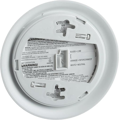 First Alert BRK SC-9120B Hardwired Smoke and Carbon Monoxide (CO) Detector with Battery Backup