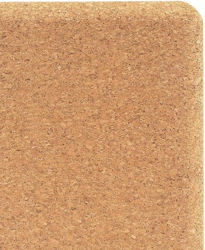 Cork Yoga Blocks 2 Pack Set -Natural Cork from Portugal, 9"x6"x4" Yoga Blocks Non-Slip&Anti-Tilt for Women| Men, Lightweight, Odor-Resistant| Moisture-Proof, Perfect Yoga Equipment