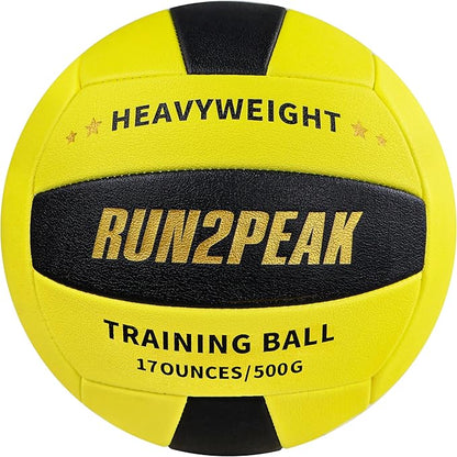 Setter Training Volleyball Official Size 5 Volleyballs Heavy Weight Ball PU Practice Volley Balls for Indoor Rebounder Equipment Setters Weighted Volleyball Setting Trainer