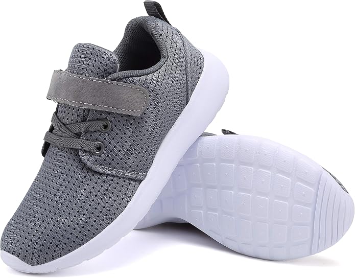 These athletic sneakers for kids are incredibly comfortable and durable, with a shock-absorbing sole and non-slip features to keep little feet safe.