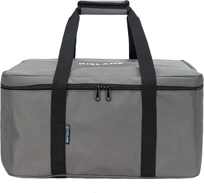 KISLANE Carrying Bag for Cuisinart CGG-180T Grill, Portable Grill Bag for Outdoor Gourmet Grill, Tabletop Grill Storage Bag for Cuisinart CGG-180T (Grey)