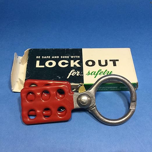 1' Aluminum Alloy Lockout Hasp