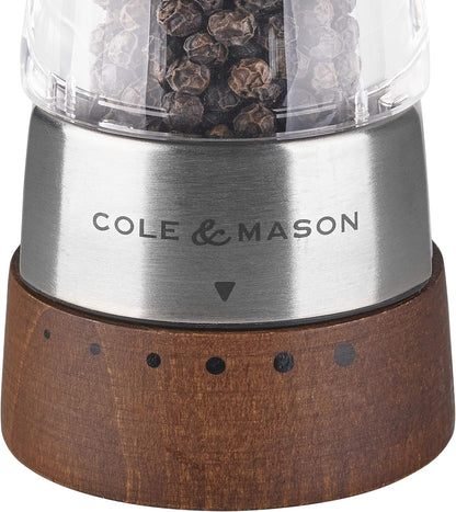 Cole & Mason Pepper Mill, Forest Wood