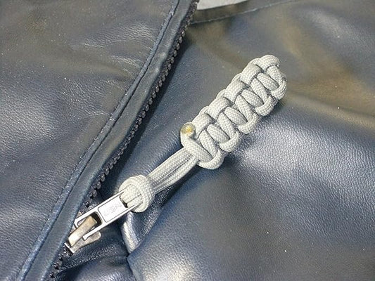 RedVex Zipper Pulls - Knife Lanyards - Equipment Lanyards - Paracord Cobra Style - Choose Your Color & Size (Qty 10)