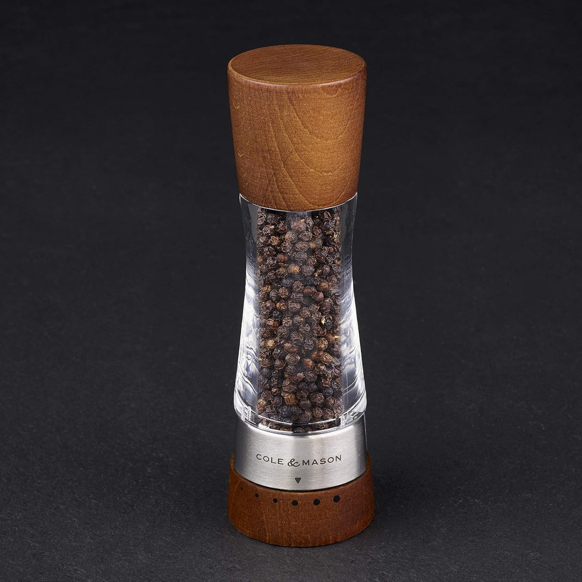 Cole & Mason Pepper Mill, Forest Wood