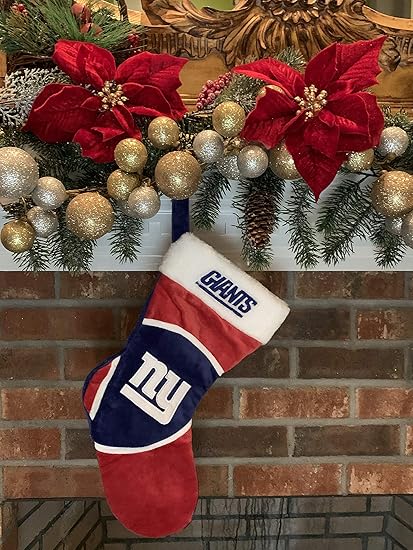 FOCO NFL Christmas Stocking - Plush Limited Edition Holiday Stocking - Represent The NFC East and Show Your Team Spirit with Officially Licensed Football Fan Decorations