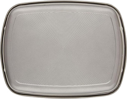 Circulon Nonstick Roasting Pan / Roaster with Rack - 17 Inch x 13 Inch, Gray