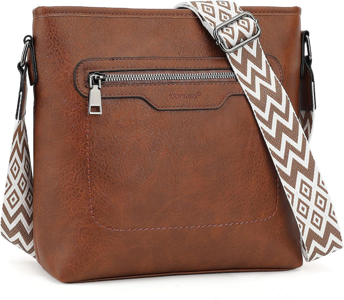 TANTOMI Crossbody Bags for Women Casual Crossbody Purses for Women Travel Shoulder Bag Handbags with Adjustable Strap
